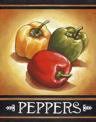Market Sign Peppers | Obraz na stenu