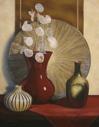 Still Life with Red Vase | Obraz na stenu