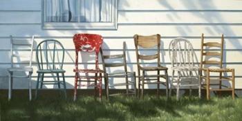 Row Of Chairs | Obraz na stenu