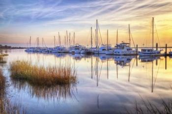 Boats At Calm | Obraz na stenu