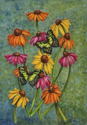 Monarchs & Sunflowers | Obraz na stenu