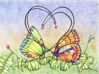 Lovely Butterflies | Obraz na stenu