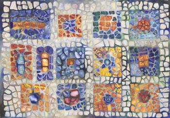 Complementary Mosaic | Obraz na stenu