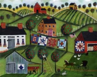 Amish Folk Art Quilts | Obraz na stenu