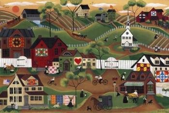 Amish Quilt Village | Obraz na stenu