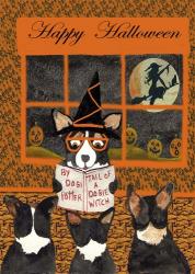 Halloween Tail of Dogie Witch | Obraz na stenu