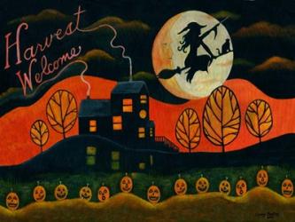 Witch's Harvest Moon | Obraz na stenu