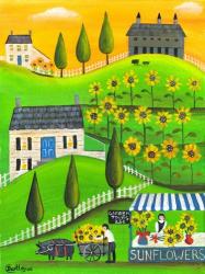 Sunflower Inspiration Farm | Obraz na stenu