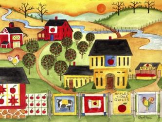 Sunrise Farm Apple Quilts 4 Sale | Obraz na stenu