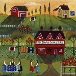 Red Barn Quilters | Obraz na stenu