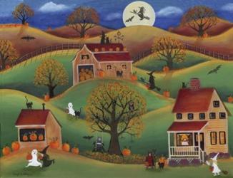 Halloween Autum Pumpkin Farm | Obraz na stenu