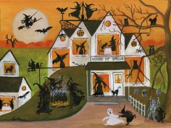 Halloween Witch House Of Spells | Obraz na stenu