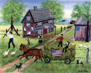 American Hay Ride | Obraz na stenu
