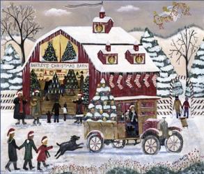 Bartleys Christmas Barn | Obraz na stenu