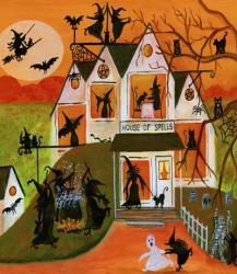 Halloween House of Spells | Obraz na stenu