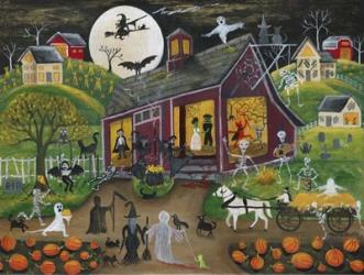 Ho Down Barn Dance Halloween | Obraz na stenu