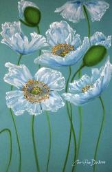 White Poppies | Obraz na stenu