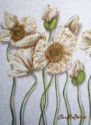 White Poppies | Obraz na stenu