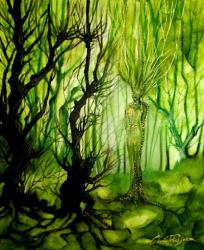 The Lady Of The Forest | Obraz na stenu