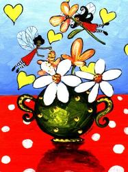 Flower Arranging Fairies | Obraz na stenu