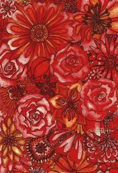 Red Flower Collage | Obraz na stenu