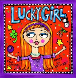 Lucky Girl | Obraz na stenu