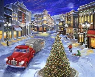 Main Street Christmas | Obraz na stenu