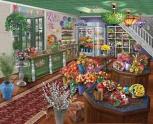 Zoe's Flower Shop | Obraz na stenu