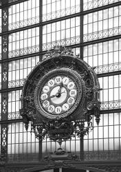 Paris Clock 1BW | Obraz na stenu
