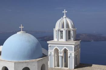 Santorini Church | Obraz na stenu