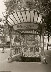 Metropolitain (Paris) I | Obraz na stenu