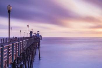 Dusk at the Oceanside Pier | Obraz na stenu