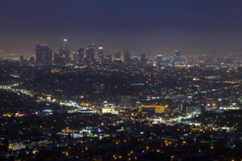 LA Skyline | Obraz na stenu
