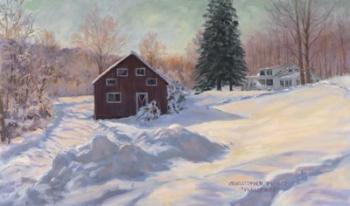 From My Studio In Winter | Obraz na stenu
