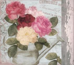 Chalet d ete roses | Obraz na stenu