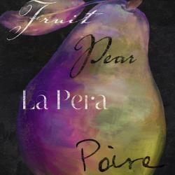 Painted Pear II | Obraz na stenu