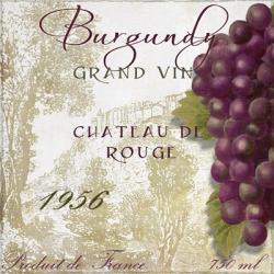 Grand Vin Burgundy | Obraz na stenu