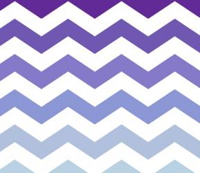 Purple-Blue Chevron | Obraz na stenu