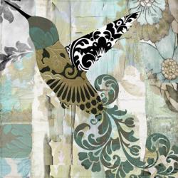 Hummingbird Batik II | Obraz na stenu