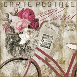 Postale  Paris I | Obraz na stenu