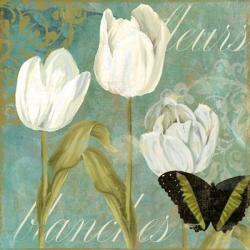 White Tulips I | Obraz na stenu