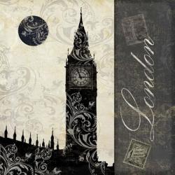 Moon Over London | Obraz na stenu