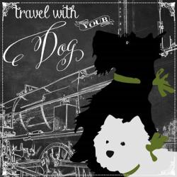 Travel With Your Dog | Obraz na stenu