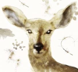 Golden Forest - Deer | Obraz na stenu