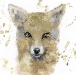 Golden Forest - Fox | Obraz na stenu