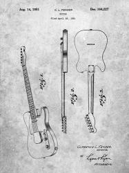 Fender Guitar Patent | Obraz na stenu