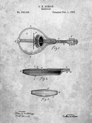 Mandolin Patent | Obraz na stenu