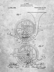 Brass Musical Instrument Patent | Obraz na stenu