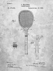 Tennis Racket Patent | Obraz na stenu
