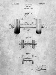 Dumb Bell Patent | Obraz na stenu